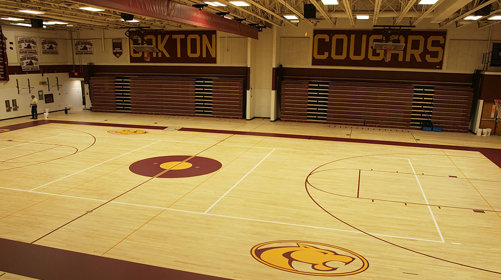 sports court layout design